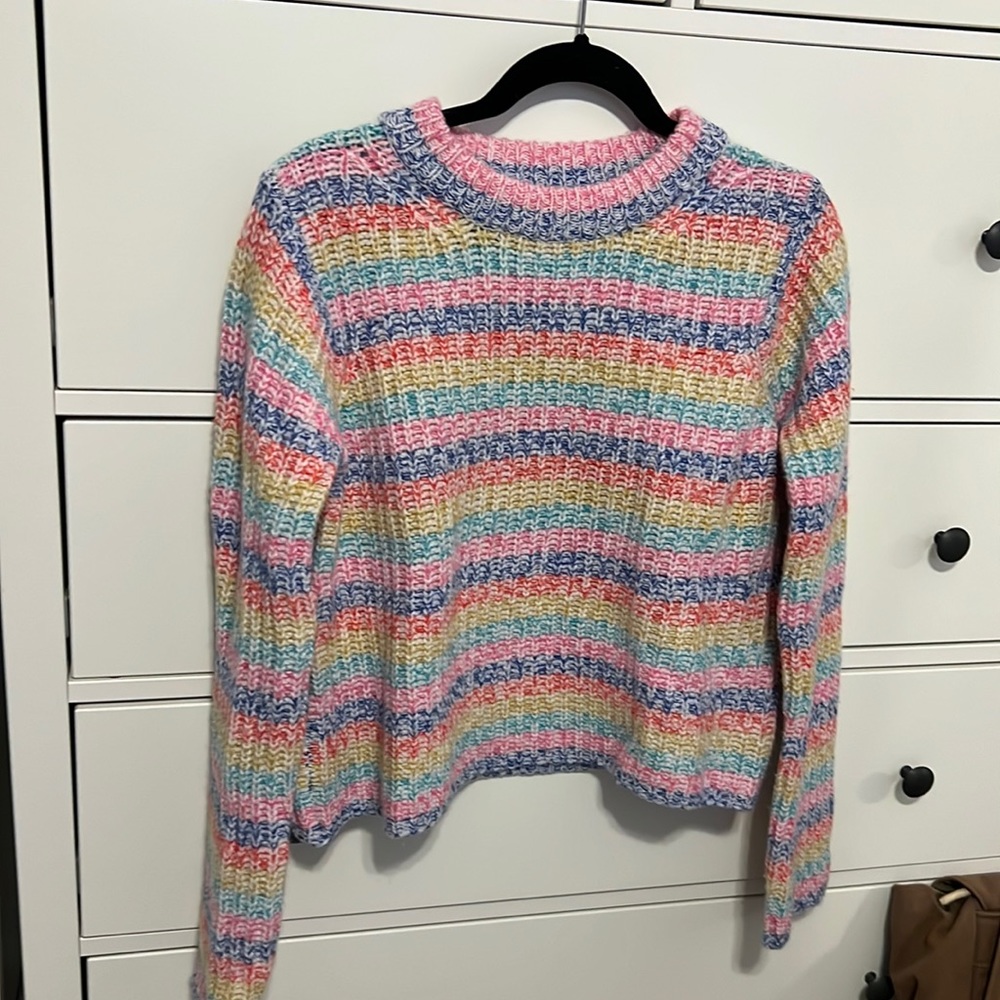 La Ligne rainbow sweater